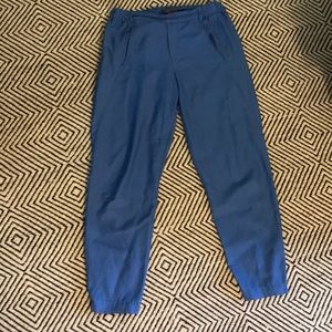 Vince blue elastic waist pants size xs